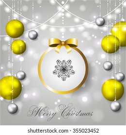 Merry Christmas and Happy New Year Card