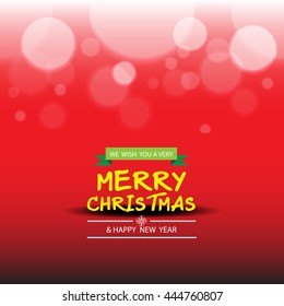 Merry Christmas and Happy new year vector design