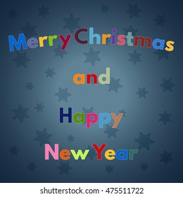 Merry Christmas and Happy New Year background. Happy holidays card. Creative design for your greetings card, flyers, posters, brochure, banners, calendar

