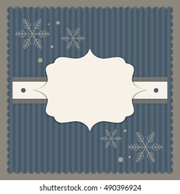 Merry Christmas And Happy New Year Card