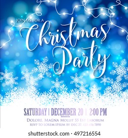  Merry Christmas and Happy New Year Card Merry Christmas invitation template