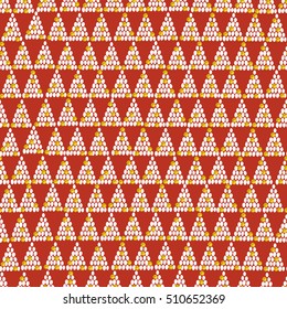 Merry Christmas and Happy New Year holiday background. Tree with gold baubles.