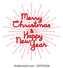 Merry Christmas and Happy New Year type