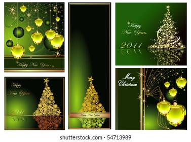 Merry Christmas and Happy New Year collection