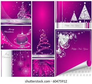 Merry Christmas and Happy New Year collection