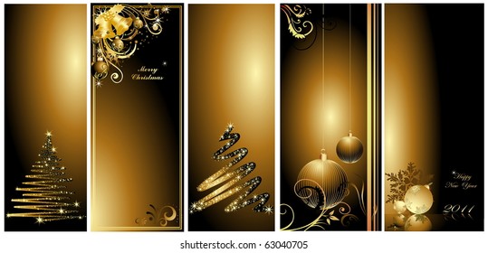 Merry Christmas and Happy New Year collection
