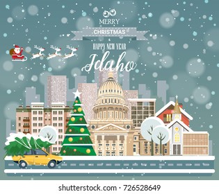 Merry Christmas and Happy New Year, Idaho