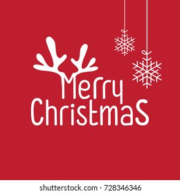 Merry Christmas and Happy new year design background. Vector illustration