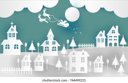 Merry Christmas and Happy New Year. Illustration vector