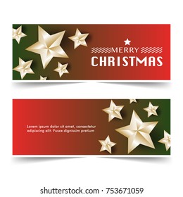 Merry christmas and Happy New Year greeting card typography flyer template with lettering. Poster, card, label, banner and reindeer design. Vector illustration