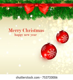 Merry Christmas, Happy New Year. Magic holidays