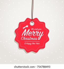 Merry Christmas & Happy New Year Badge