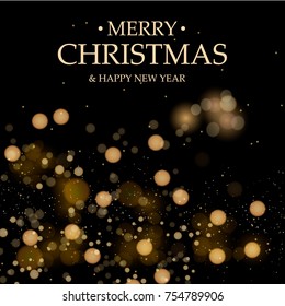 Merry Christmas, Happy New Year. Magic holidays