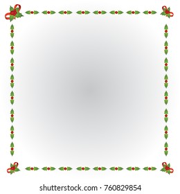 Merry Christmas. Happy New Year. Christmas Border