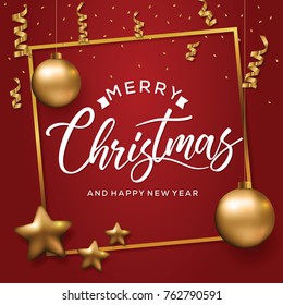 Merry Christmas and Happy New Year Card