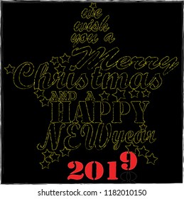 Merry Christmas and Happy New Year.Holidays scene with Christmas bal and decoration.Winter holidays.Happy Holidays.