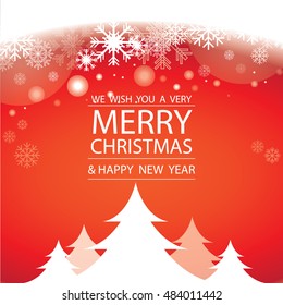 Merry Christmas and Happy new year,vector design