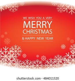 Merry Christmas and Happy new year,vector design