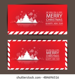 Merry Christmas and Happy new year,vector design
