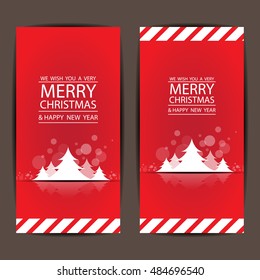 Merry Christmas and Happy new year,vector design