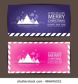 Merry Christmas and Happy new year,vector design