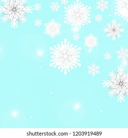 Merry Christmas and Happy New Year.Winter origami paper.Parti invitation.