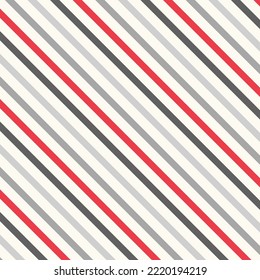 Merry Christmas and Happy New Year.Winter holiday greeting card with seamless geometric pattern background. 