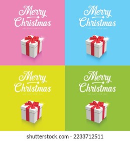 Merry Christmas and Hapy new year Gift card