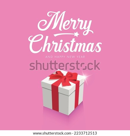 Merry Christmas and Hapy new year Gift card