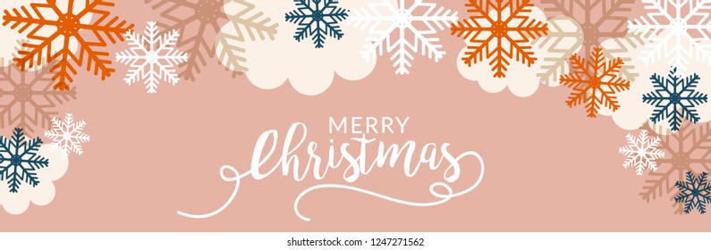 Merry Christmas Holiday Background.