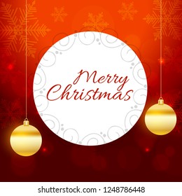 
Merry Christmas Holiday Background.