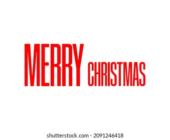 Merry Christmas. Holiday Calligraphy. Hand lettering brush.