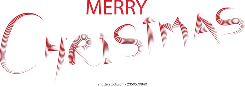 Merry Christmas, Christmas Holiday Celebration, Christmas Card, Christmas Banner, Greeting Card, Holiday Day, Festive Vector Text Background