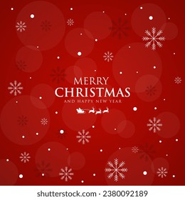 Merry christmas holiday design background