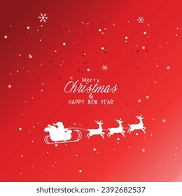 Merry christmas holiday design background vector illustration