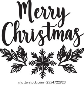 merry christmas holiday festive design