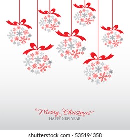 merry christmas holiday greeting card. can be use for poster, banner, graphic element, leaflet and background, vector illustration 