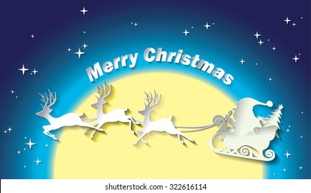 Merry Christmas holidays vector design