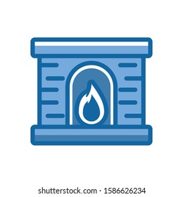merry christmas house chimney icon vector illustration design