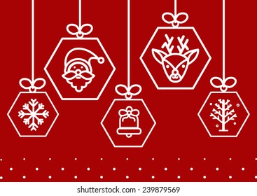 Merry Christmas Icon set