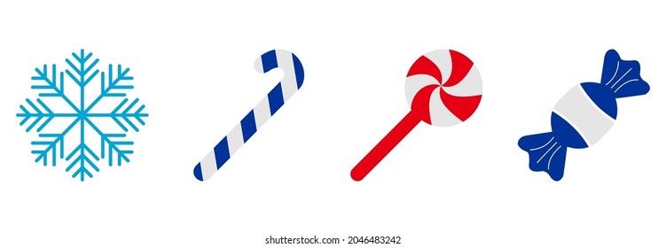 merry christmas icon set, merry christmas vector set symbol illustrations