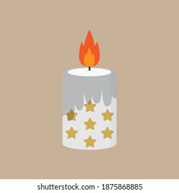 Feliz Icono de Navidad. Este diseño se trata de decoraciones que se usan cuando llega la Navidad.