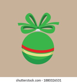 Merry Christmas Icon. This design is about decorations that are used when Christmas arrives.