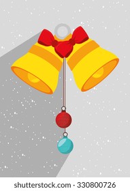 Merry christmas icons and elements design, vector illustration graphic.