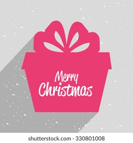 Merry Christmas Icons And Elements Design, Vector Illustration Graphic.