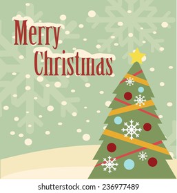 Merry Christmas illustration