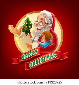 merry christmas illustration