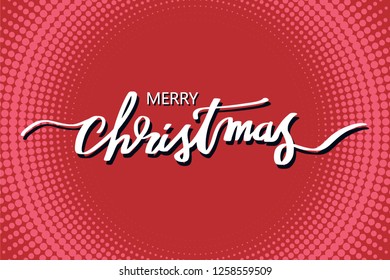 Merry Christmas illustration vector