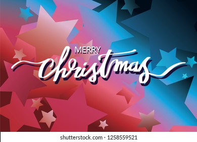 Merry Christmas illustration vector