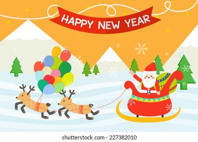 Merry Christmas Landscape